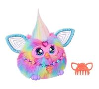 Hasbro Peluche électronique Furby Tie Dye G Sons, lumières, 5 modes vocaux Multicolore