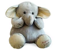 Peluche Éléphant 60 Cm Gris TU