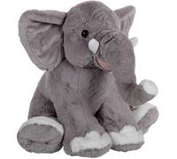 Peluche - Éléphant assis - 50 Cm