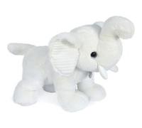 Peluche Eléphant Blanc Pretty Chic - 45 cm Blanc G