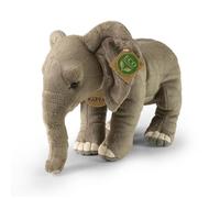 Peluche - Éléphant d'Afrique - Réaliste - 28 cm - Rembourrage PET recyclé