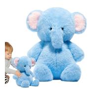 Peluche éléphant - Poupée douce, adorable, confortable à embrasser, figurine en peluche éléphant pour enfants - Pour hommes, enfants, filles, adolescentes, adultes, salon, chambre, table d'étude