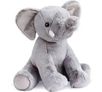 Histoire d'Ours Peluche Éléphant'dou Boule de Tendresse 48 cm Gris G