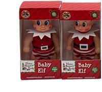 Peluche Elves Behavin Badly Elfe corps mou vinyle habits rouge bébé 13 cm Modèle aléatoire