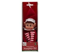 Peluche Elves Behavin Badly Elfe corps mou vinyle habits rouge garçon 30 cm