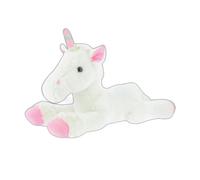 Peluche en cheval moyen modèle Equi-Kids Blanc 55 cm
