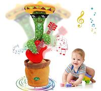 Peluche en forme de cactus parlant, dansante, en forme de cactus, chante des chansons pour enfants, apprenante, poupée en peluche, jouet