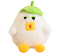 Peluche en forme de coq - Jouet en peluche - Simulation de poulet - Peluche douce - Pour garçons et filles (35 cm)