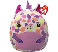 Peluche en forme de coussin TY Squish a Boo's Astra le licorne 20 cm Multicolore G