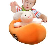 Peluche en Forme de Lapin - Mignon Lapin en Peluche de 15,7 Pouces conduisant Une Voiture | Peluche Douce pour, décoration Animale pour canapé, Chambre d'enfant