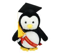Peluche en forme de pingouin pour remise de diplôme - 27 x 17 x 14 cm - Souvenir relaxant et confortable pour la maternelle