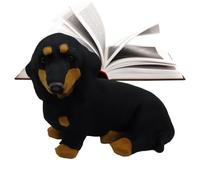 Peluche en forme de teckel - Poupée réaliste et amusante - Teckel en peluche mignon - Peluche résistante - Cadeau spécial - Magnifique peluche décorative pour enfants - Ju