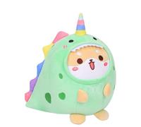 Peluche en peluche, animaux en peluche portable en forme de | Oreiller en peluche avec combinaison d'animaux pour chambre à coucher, salon, bureau, coin lecture comment