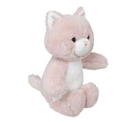 Peluche Enfant Chat "Kitty" 28cm Rose