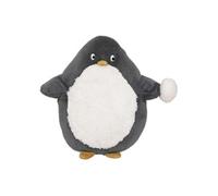 Peluche Enfant Pingouin "Nathan" 30cm Gris & Blanc