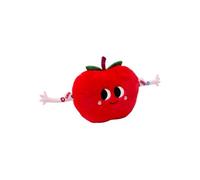 - Peluche Enfant Pomme "Chachapop" 28cm Rouge