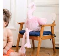 Peluche flamant rose suzie 54 cm