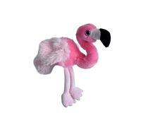 peluche flamingo junior 18 cm en peluche rose/noir