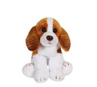 Peluche - floppipup cavalier king charles - 22 cm blanc TU