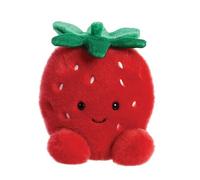Aurora World peluche Palm Pals Juicy Strawberry 5in compacte sécurisée collectionnable rouge