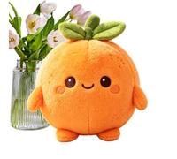 Peluche Fruit Douce et Colorée Doudou Orange Doux en Forme de Fruit de 12 | en Peluche Douce Doudou Jouet Pour Fête, Anniversaire, Dortoir, Chambre, Canapé, Divan, Sofa, Lit, Salon, Séjour, Mai