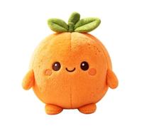 Peluche Fruit Douce et Colorée Jouet Orange en Forme de Fruit Doux à | Douce Doudou Pour Maison Salon Lit Canapé Sofa Dortoir Anniversaire Fête