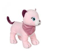 GIPSY Toys - Fun Kitties sonores Rose Foulard Parme - Peluche pour Enfant - 071623