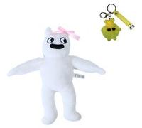 Peluche Garten Of Banban Monster Dolls Et Goserda® Porte-clés De Lapin Classe de l'arc blanc 24cm Blanc G