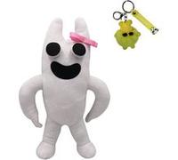 Peluche Garten Of Banban Monster Dolls Et Goserda® Porte-clés De Lapin Noeud blanc 25cm Blanc G