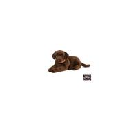 Living Nature Peluche Chien géant Labrador – Brun chocolat – 60 cm