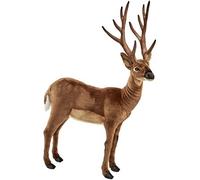 Peluche Geante Cerf de Virginie 100cmH 75cmL
