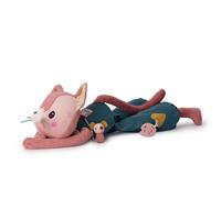 LILLIPUTIENS - Maxi Peluche d'Activités Chat - Idéal Décoration Chambre et Jeu - Hauteur 87cm - Multiples Sons et Activités - Matières Douces - 87cm - Dès 6 Mois