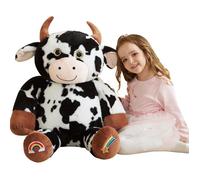 Peluche Géante EARTHSOUND Vache 78cm XL Mignonne