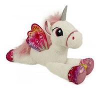 Peluche geante licorne blanche avec ailes rose 87cm - grande peluche - animal fantastique - enfant Rose G
