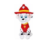 Peluche geante pour Pat Patrouille : Chien Marcus 64 cm - Set Grande Peluche Licence XXL - avec 1 Carte - Enfant