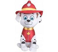 Peluche geante pour pat patrouille marcus 90 cm - chien dalmatien pompier - set doudou xxl enfant + carte tigre