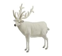 Peluche renne blanc ANIMA - 150 cm - pour enfant - intérieur blanc TU