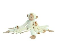 Peluche géante - Singe suspendu - HAPPY HORSE - 90 cm - Blanc