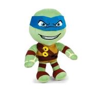 Peluche géante Tortues Ninja Bleu Leonardo 60 cm - pour Turtles Grande Peluche XL - pour TMNT - Set Peluche avec 1 Carte Tigre