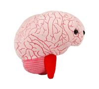 Peluche GIANTmicrobes Brain Organ - Organe cérébral anatomique, cadeau de rétablissement pour lésion