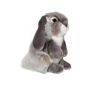 Gipsy Toys Peluche Lapin Bélier 18 cm Gris