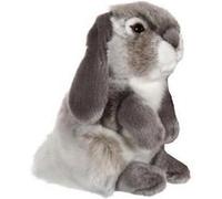 Gipsy Toys Peluche Lapin Bélier 18 cm Gris