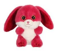 Peluche GIPSY TOYS Lapin CUTYDOOS 13 CM couleur framboise RUBY G