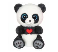 Peluche - GIPSY TOYS - SMOKY - Gris ardoise - 23 cm - Cœur sur le ventre