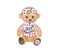 Peluche GIPSY TOYS Tour De France OURS MAILLOT A POIS 15 CM