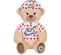 Peluche - GIPSY TOYS - Tour De France - OURS MAILLOT A POIS 24 CM