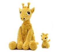 Peluche girafe maman et son bébé