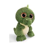 Peluche GLUBSCHIS Dino Tyrannosaurus Rex Xert 15cm Vert - Peluche Douce et Durable, Mignonne Peluche à câliner, pour Jouer, pour Enfants et Adultes, Une Excellente idée de Cadeau