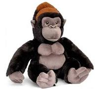 Keel Toys KEELECO - Peluche 100% recyclée - Jouet écologique pour Enfant - Peluche Gorille 45cm - SE1023