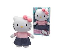Peluche GPTOYS HELLO KITTY HKT131 Modele robe denim 30 cm Des 3 ans